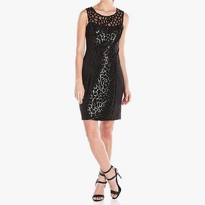 Jessica Simpson Black Sleeveless embellished dress Size 4